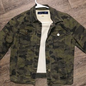 Vintage Denim camo jacket